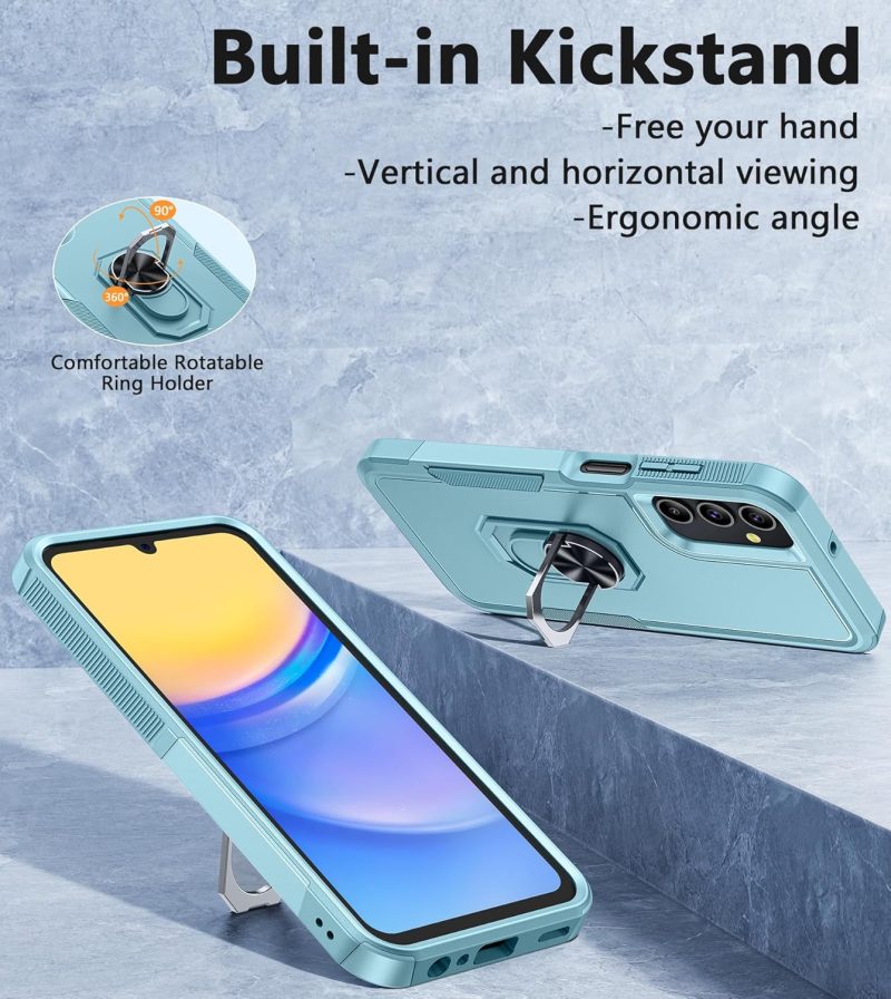 FNTCASE Hybrid Protective Case for Galaxy A15-5G - Image 4