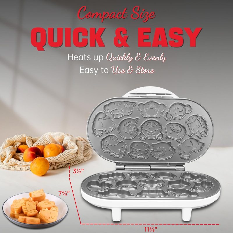 Animal Mini Waffle Maker For Kids - Image 5