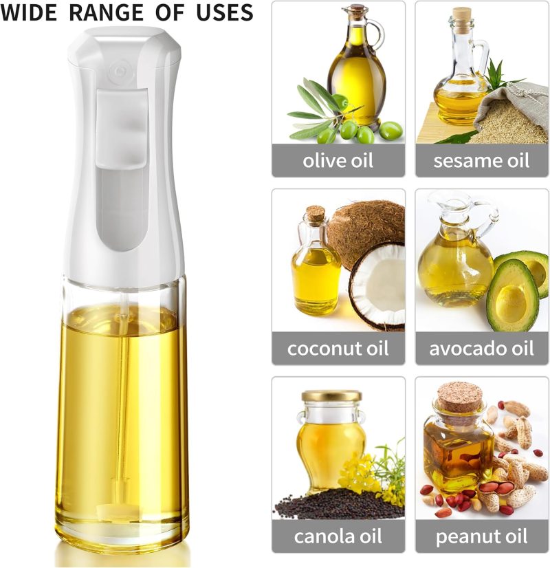 Oil Sprayer For Cooking- 200Ml Glass Olive Oil Sprayer Mister - Image 4