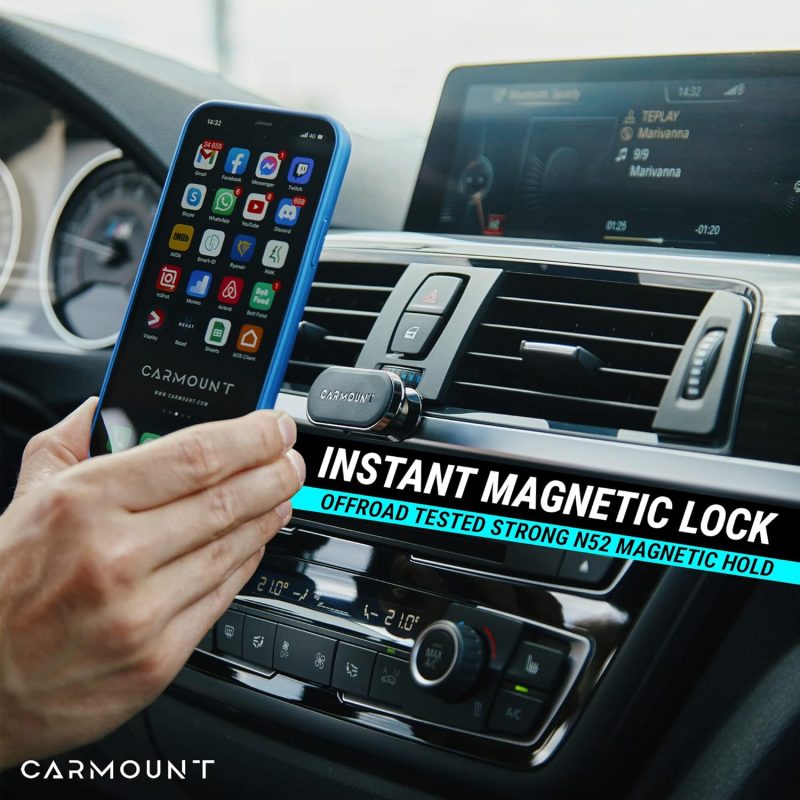 Carmount F1 Dashboard Car Mount | Magnetic Phone Holder For Car - Image 4