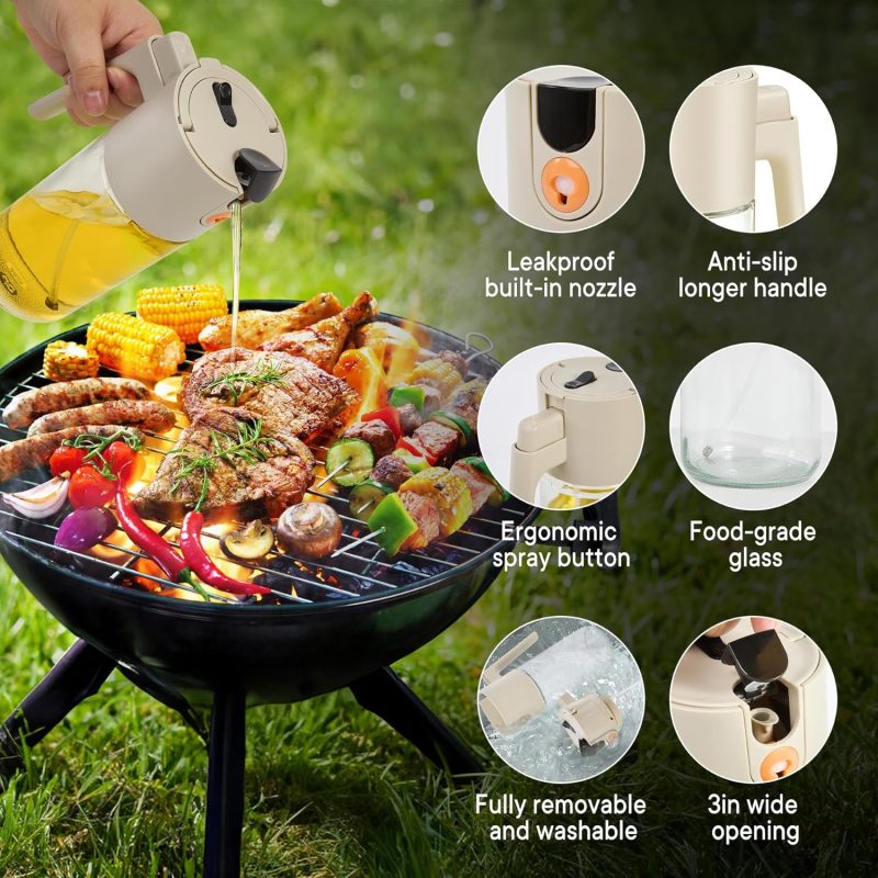 Oil Sprayer For Cooking With Leak-Proof Seal - Image 5