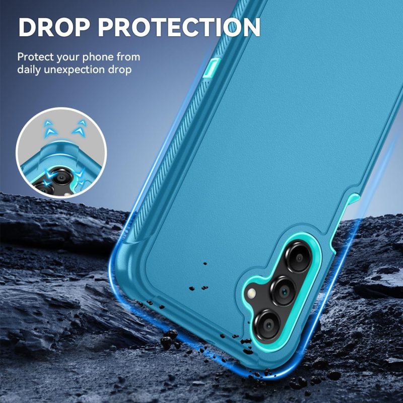 A16 Hybrid Protective Case for Galaxy A16 5G - Bluish Blue/Green - Image 3
