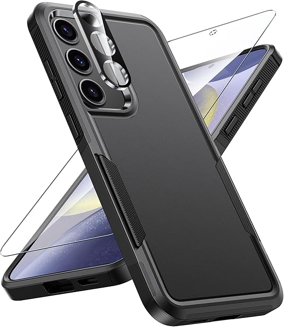 FNTCASE Accessory for Galaxy S25 - Black