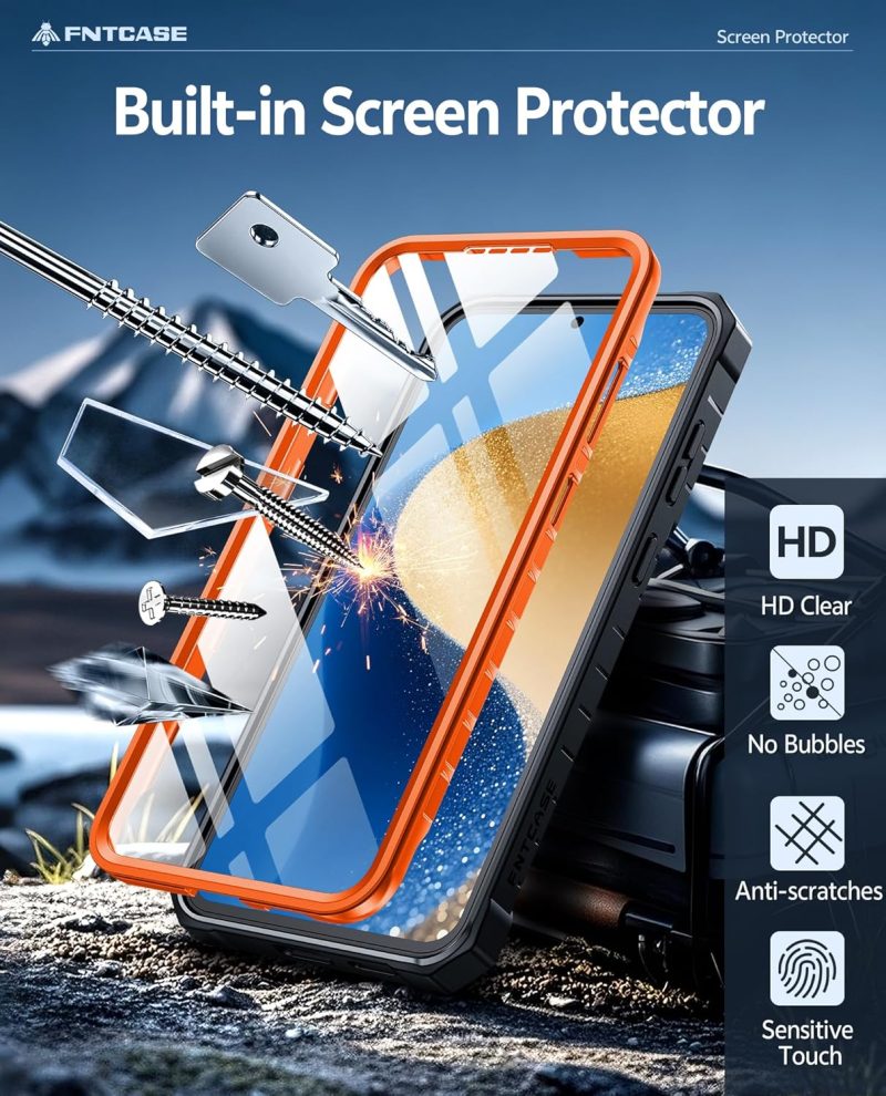 FNTCASE Hybrid Protective Case for Galaxy S25 - Image 5