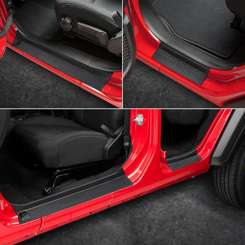 Suparee Door Sill Guards Kit Fits Jl Wrangler With Logo 1941 - Image 6