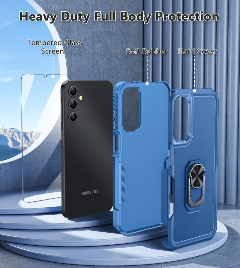 FNTCASE Hybrid Protective Case for Galaxy A15-5G - Image 3