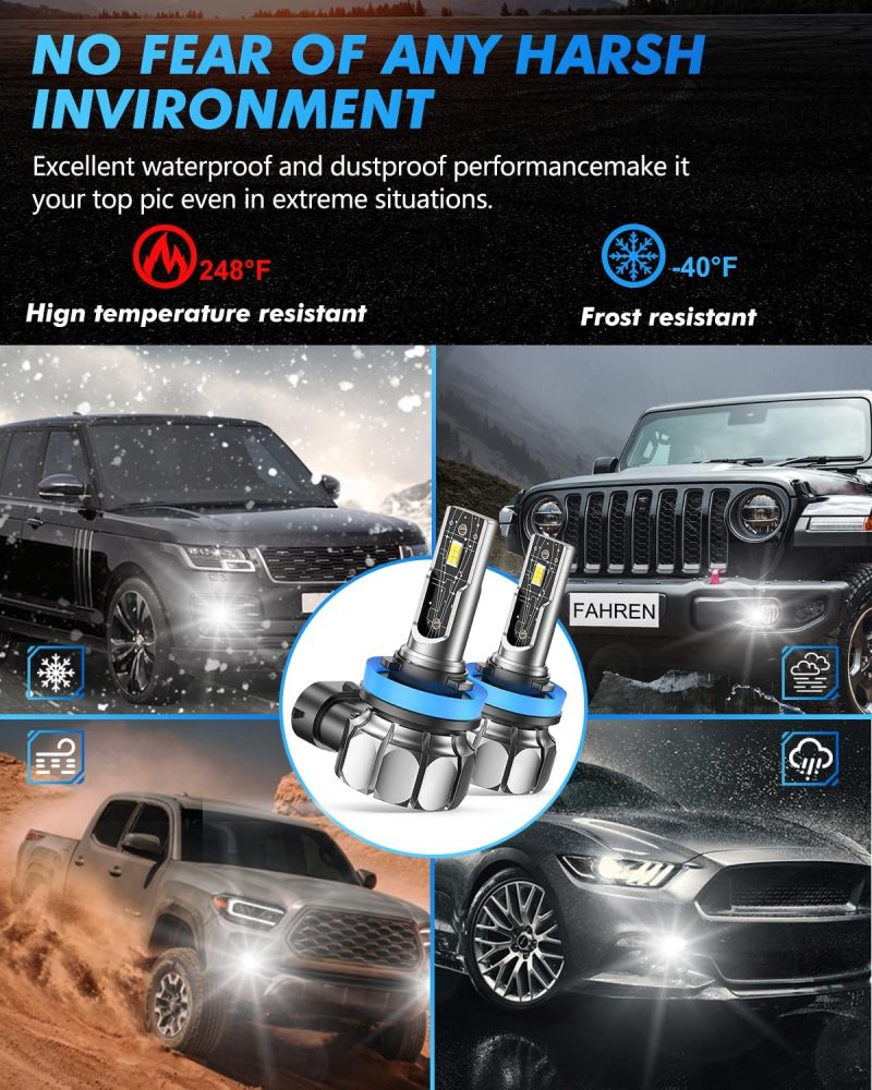 H11/H8/H16 Led Driving Fog Light Bulbs - Image 6