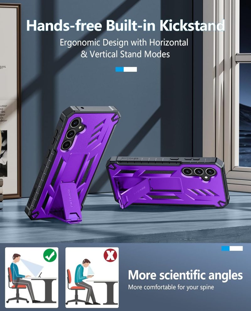 FNTCASE Hybrid Protective Case for Galaxy S24 - Image 4