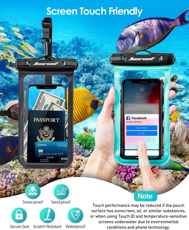 HIEARCOOL Waterproof Phone Pouch Waterproof Phone Case for iPhone 17 16 15 14... - Image 6