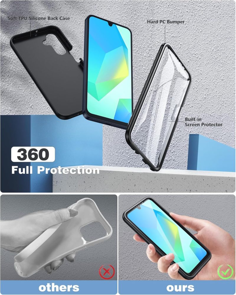 FNTCASE Hybrid Protective Case for Galaxy A16-5G - Image 3