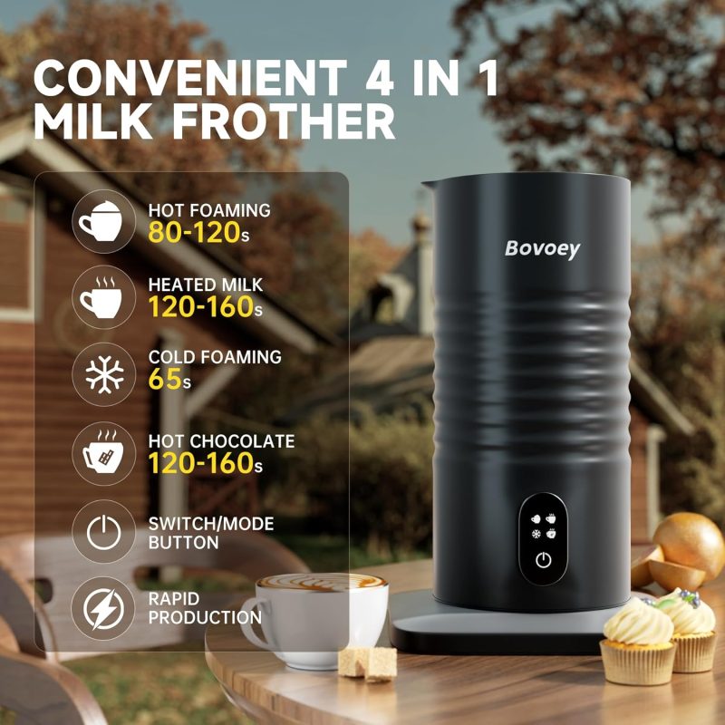 Electric Milk Frother Handheld Bundle - Image 6