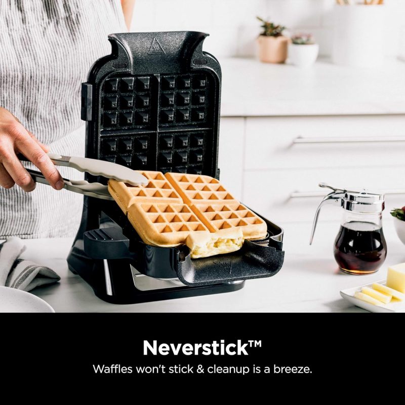 Ninja Bw1001 Neverstick Pro Belgian Waffle Maker - Image 3