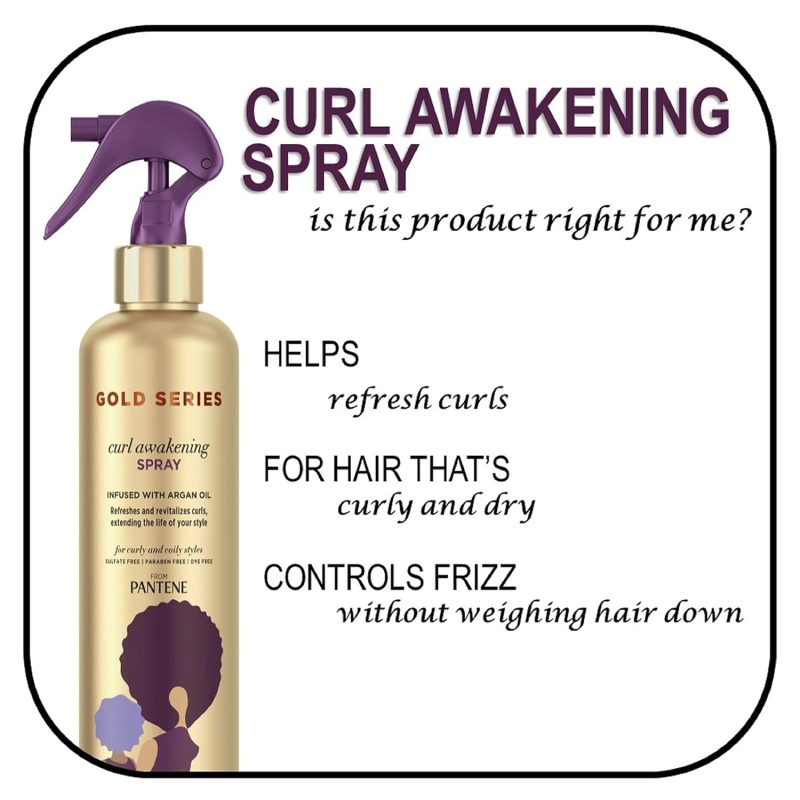 Pantene Gold Series Curl Awakening Spray - Image 3