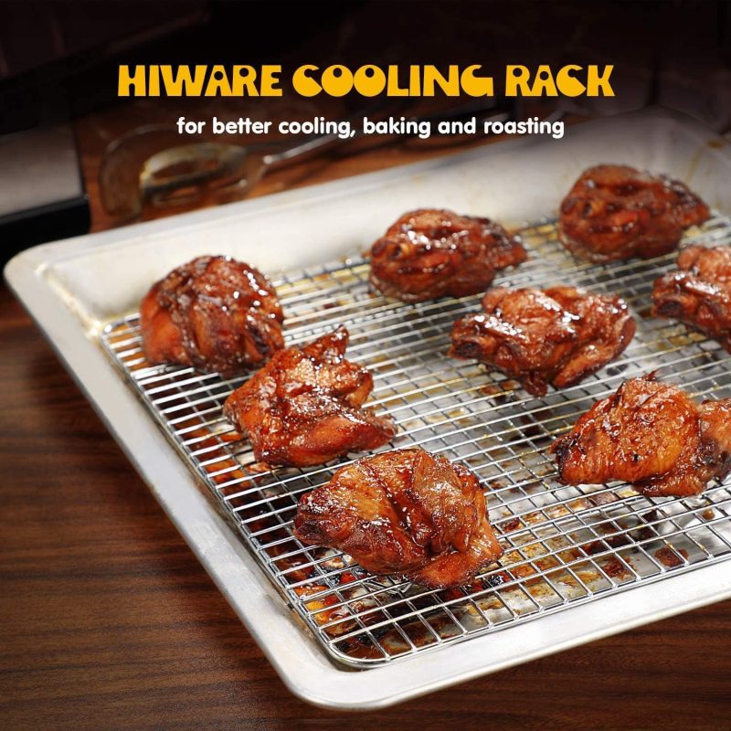 Hiware 2-Pack Cooling Racks For Baking - 10 - Image 4
