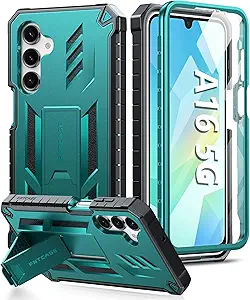 FNTCASE Hybrid Protective Case for Galaxy A16-5G - Green