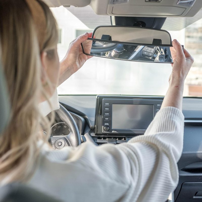 Verivue Universal Panoramic 12-Inch Rear View Mirror - Image 5