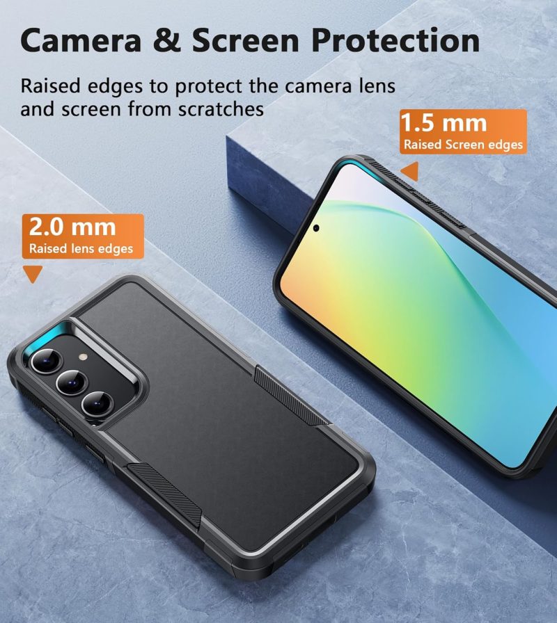 FNTCASE Hybrid Protective Case for Galaxy S24 - Image 5