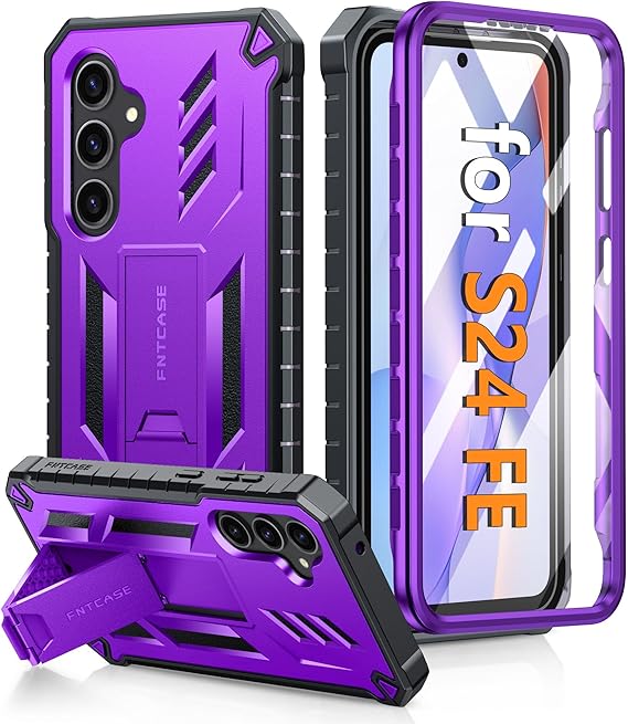 FNTCASE Hybrid Protective Case for Galaxy S24