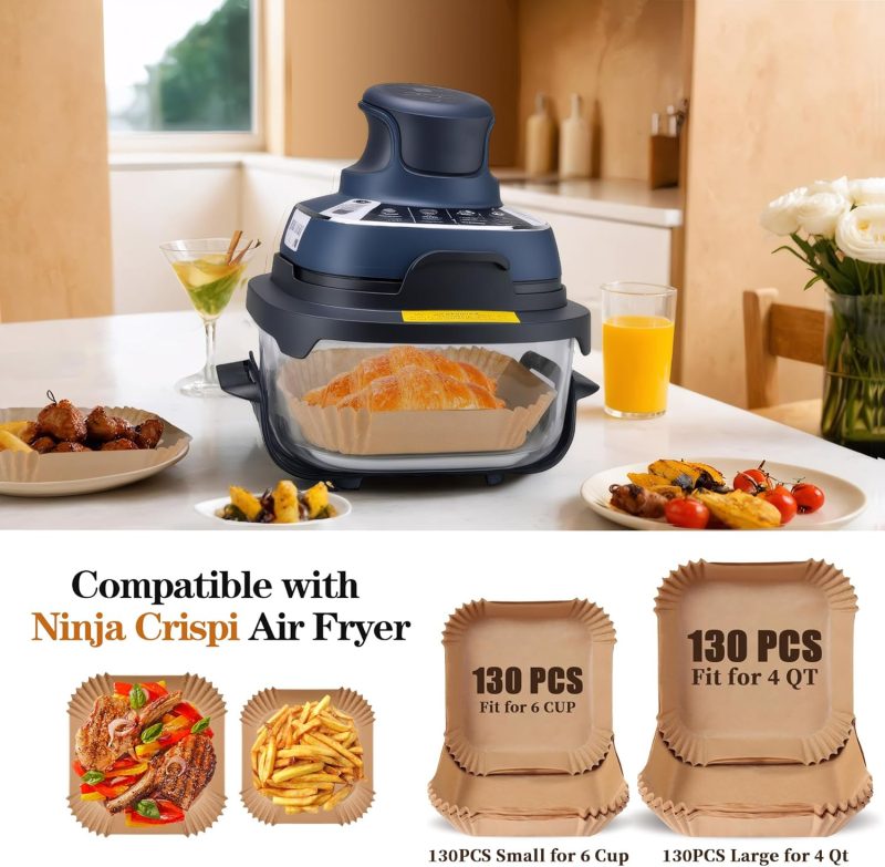 Air Fryer Liners Disposable For Ninja Crispi - Image 2