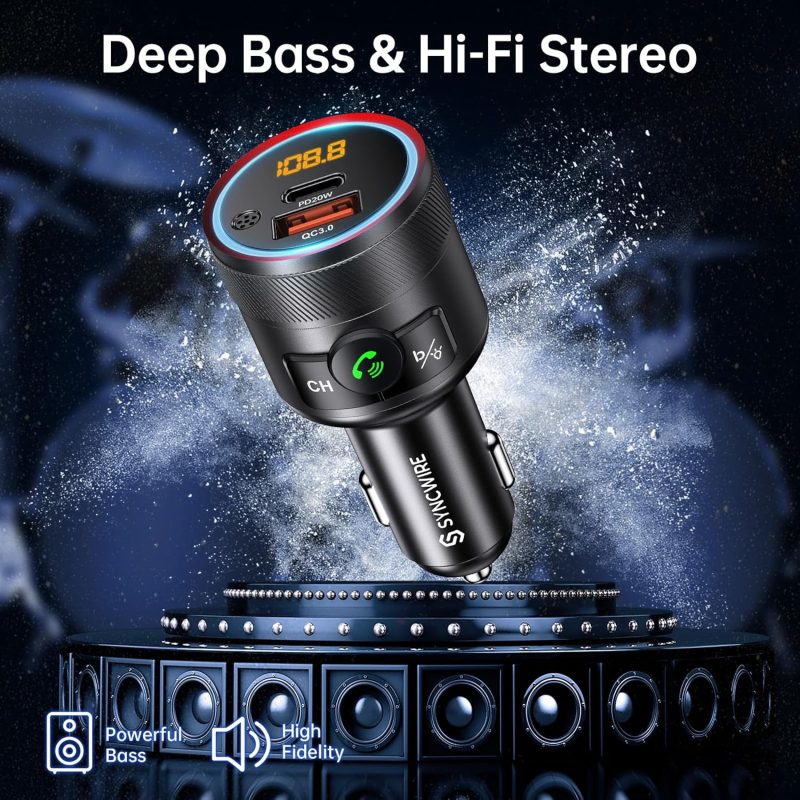 Syncwire Bluetooth 5.4 Fm Transmitter For Car - Image 3