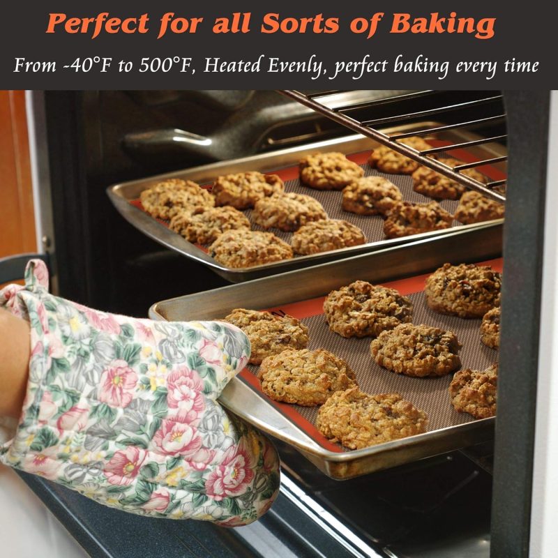 Silicone Baking Mat - Best German Silicone - Non Slip Silicone Baking Sheet - Image 5