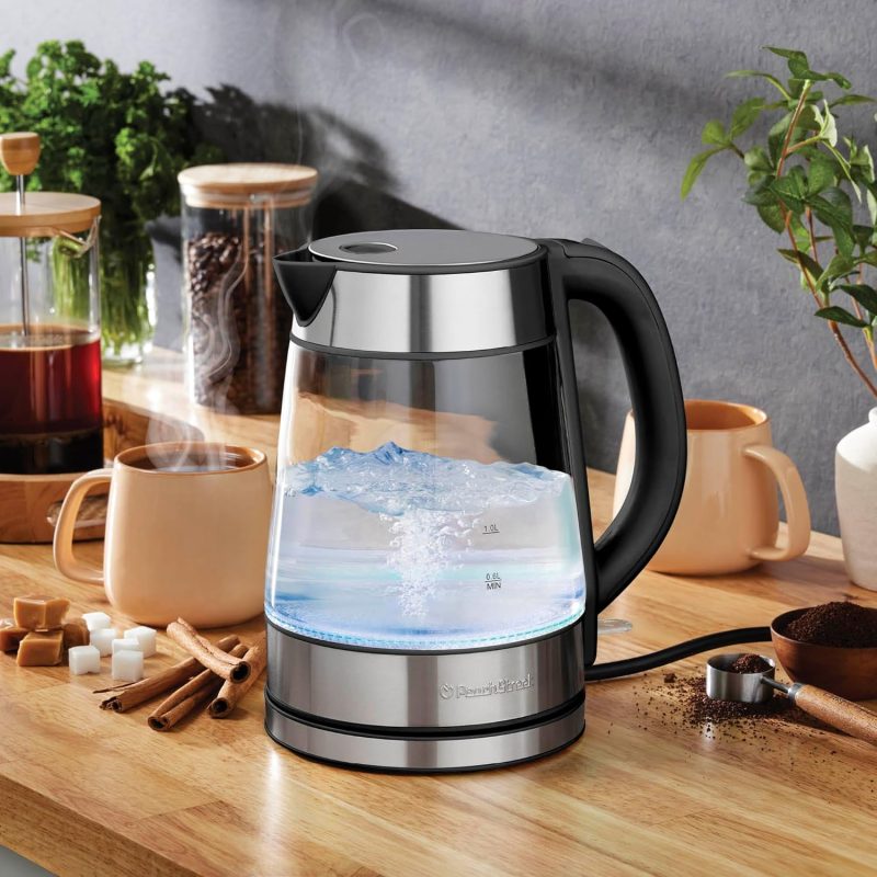 Speed-Boil Electric Kettle For Coffee & Tea - 1.7L Water Boiler 1500W - Image 2