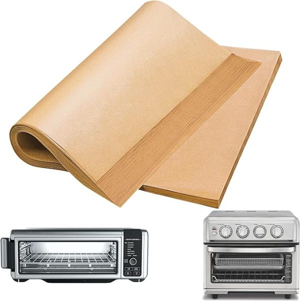 Air Fryer Paper Liners Compatible With Ninja Sp101 Digital & Cuisinart Toa-70 Air Fryer Toaster Oven