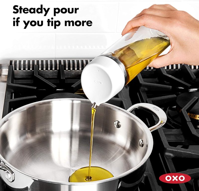 Oxo Good Grips 12 Oz Precision Pour Glass Oil Dispenser - Image 4