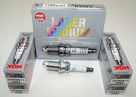 Ngk Spark Plug Izfr6K11- Set Of 4