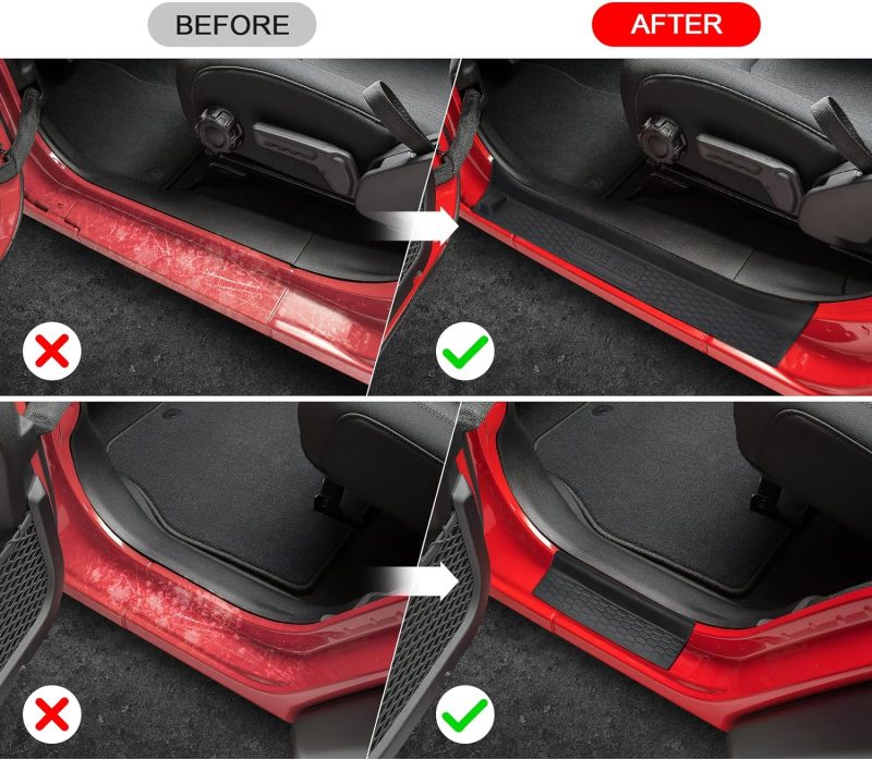 Suparee Door Sill Guards Kit Fits Jl Wrangler With Logo 1941 - Image 2