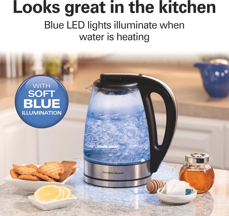 Hamilton Beach Glass Electric Tea Kettle - Image 5