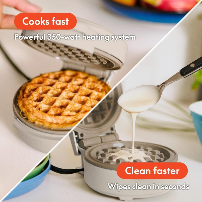 Bella Snack-N-Store Mini Waffle Maker - Image 5