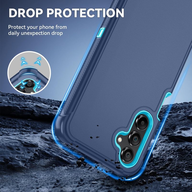 A16 Hybrid Protective Case for Galaxy A16 5G - Blue/Glacier Blue - Image 3
