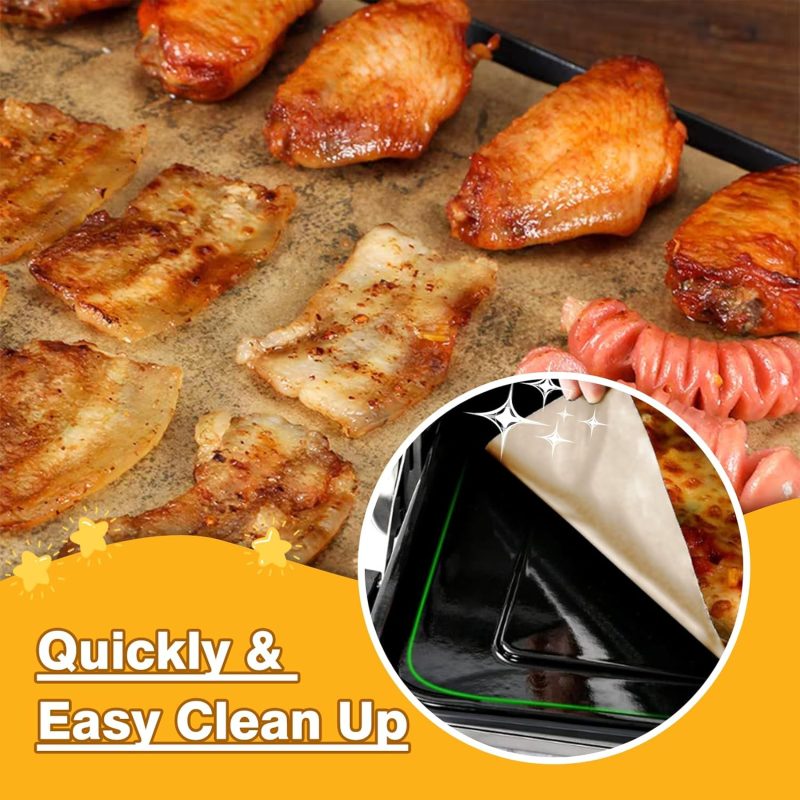 12-Inch Air Fryer Parchment Paper Squares For Ninja Air Fryer Sp101 Oven - Image 5