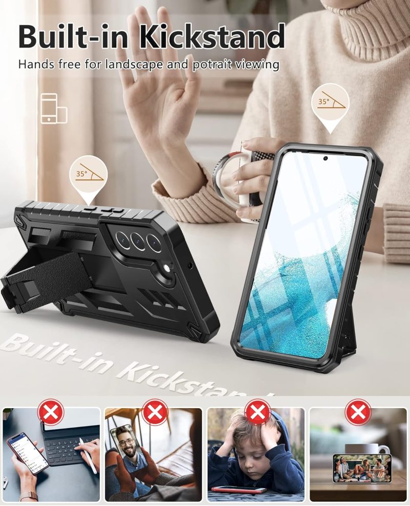 S22 Accessory for Galaxy S22 - Black - Image 3