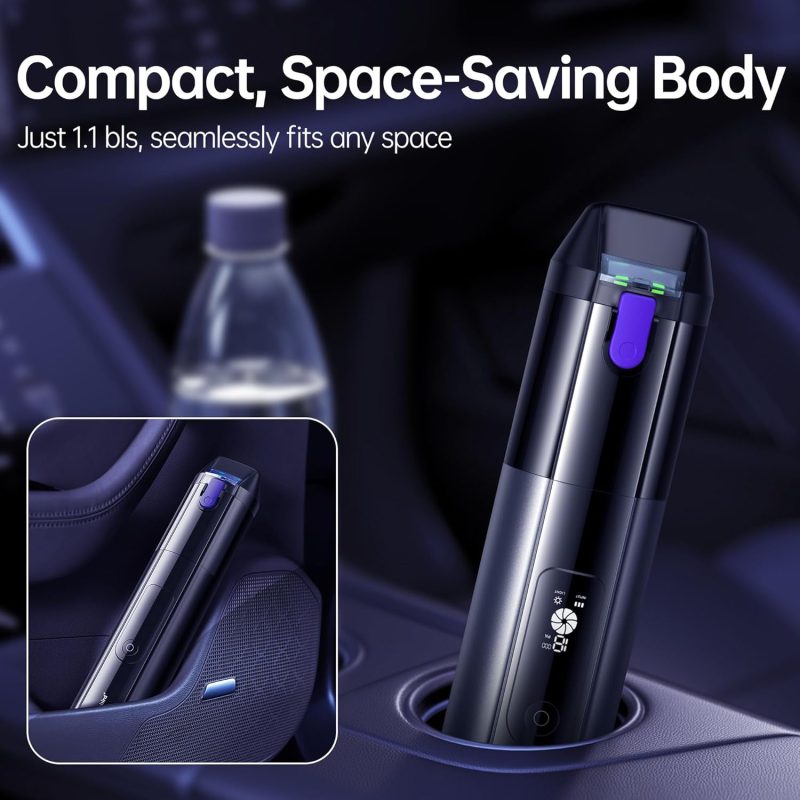 Handheld Cordless Car Vacuum With Light - Image 6