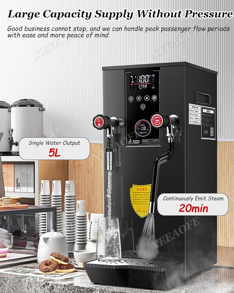 Stainless Steel Multi-Purpose Electric Milk Foam Maker - Image 3