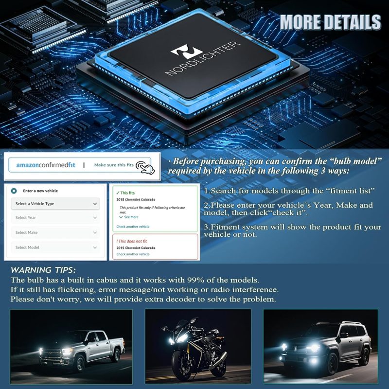 9007 Bulbs + H10 9145 9140 Fog Light Combos - Image 5