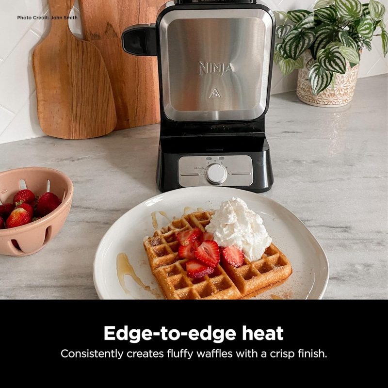 Ninja Bw1001 Neverstick Pro Belgian Waffle Maker - Image 5