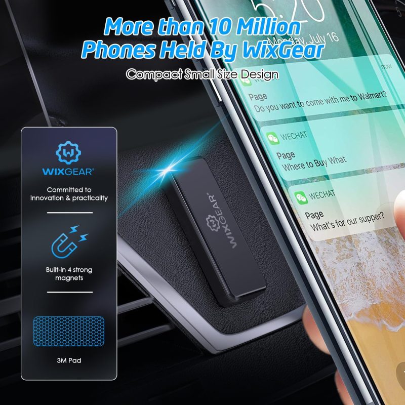 Wixgear Magnetic Phone Car Mount - Image 4