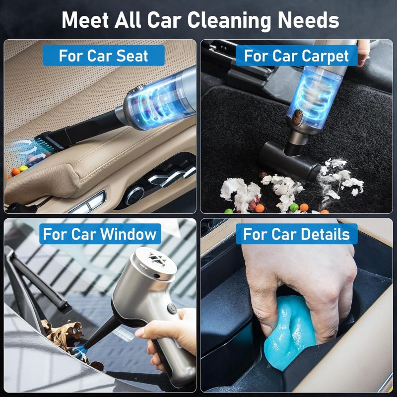 Colorcoral Portable Car Vacuum - Image 6