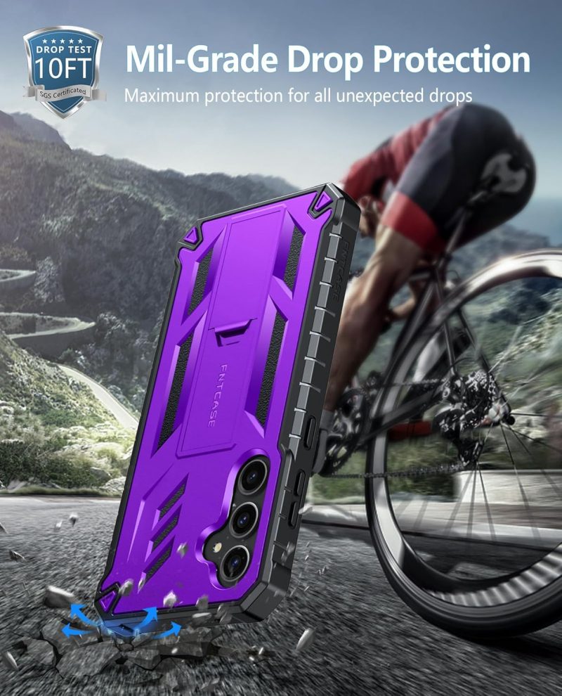FNTCASE Hybrid Protective Case for Galaxy S24 - Image 6