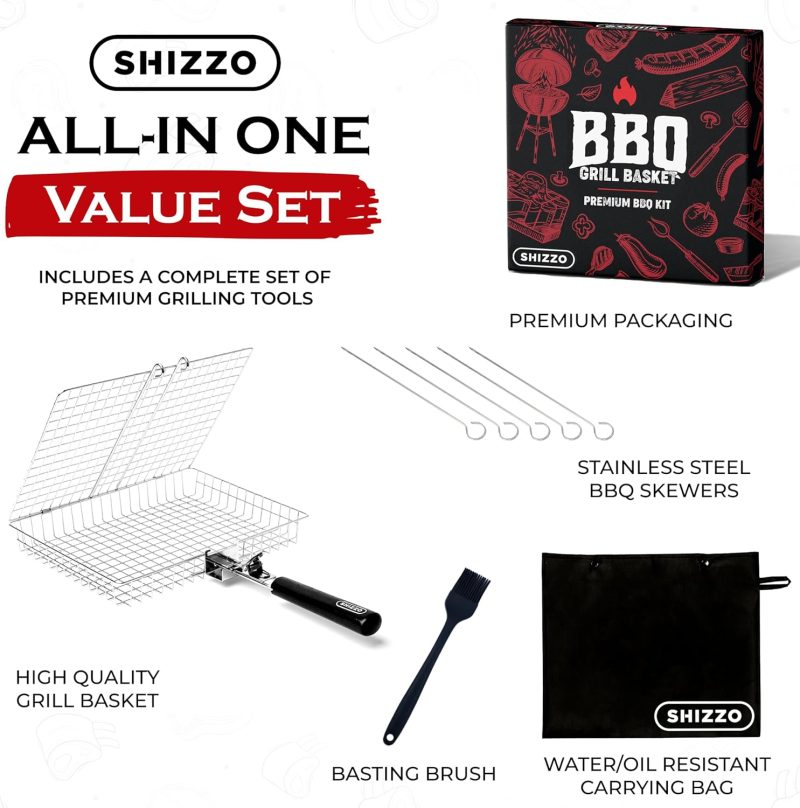Shizzo Grill Basket Set - Image 2