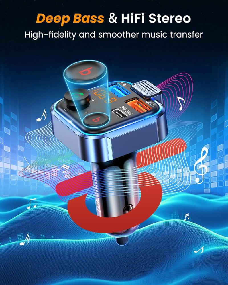 Lencent Fm Transmitter In-Car Adapter - Image 3