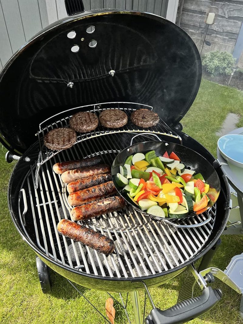 Only Fire Warming Cooking Rack Fits For Charcoal Kettle Grills Like Weber - Image 4