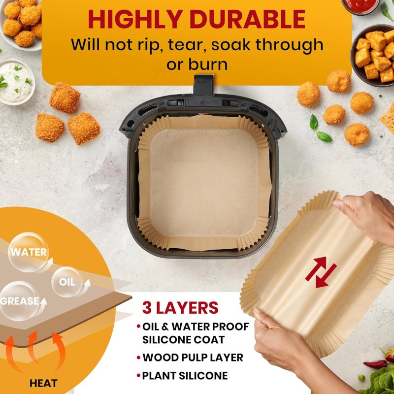 Air Fryer Paper Liners - Image 4
