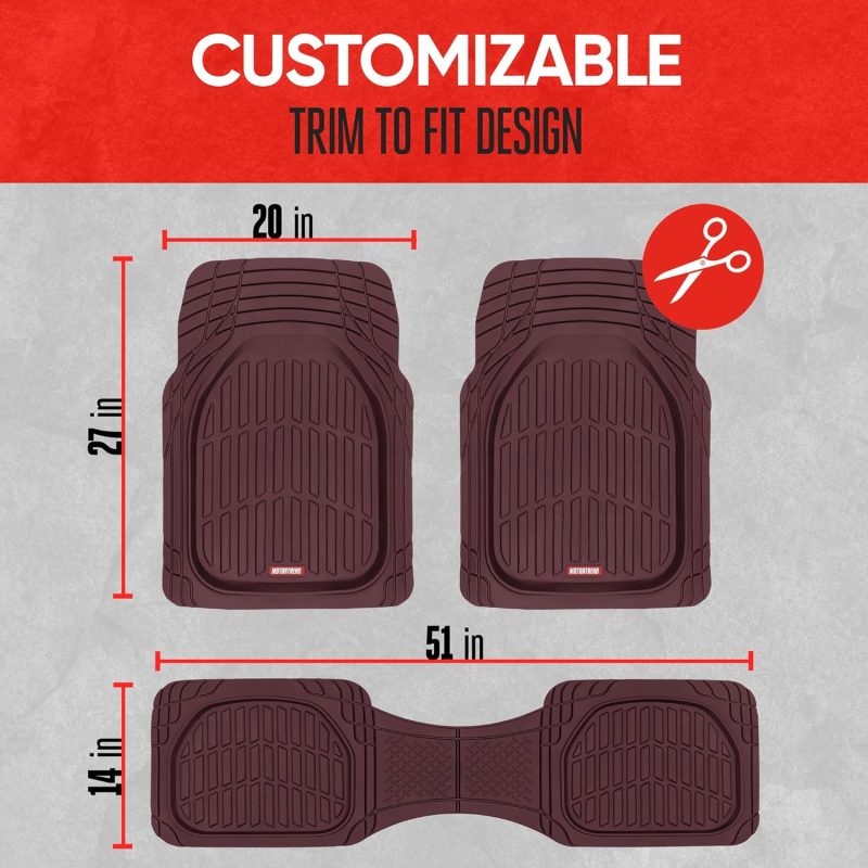 Motor Trend Flextough Floor Mats For Cars - Image 6