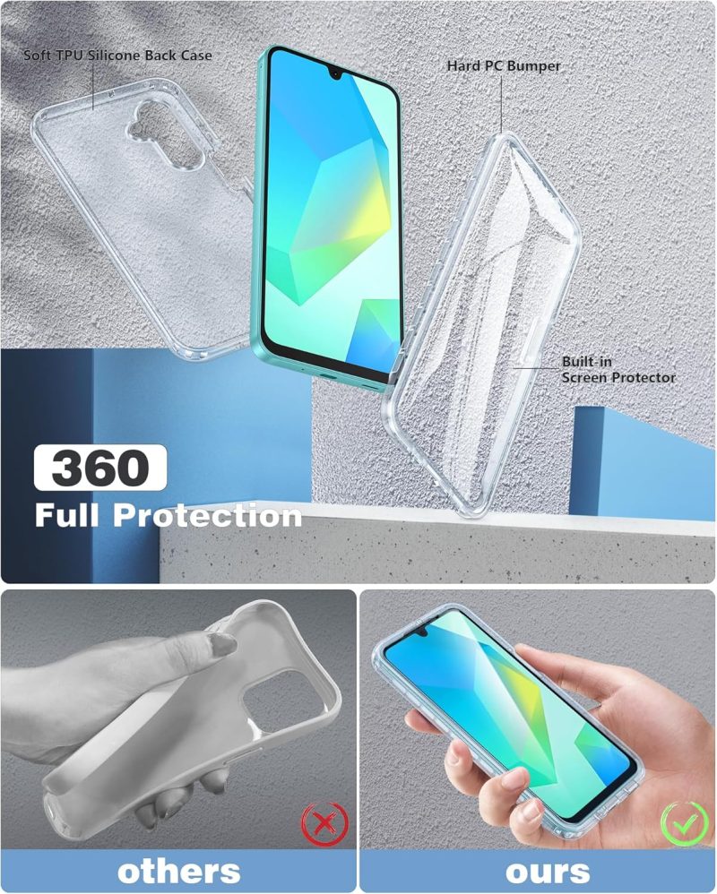 FNTCASE Hybrid Protective Case for Galaxy A16-5G - Image 3