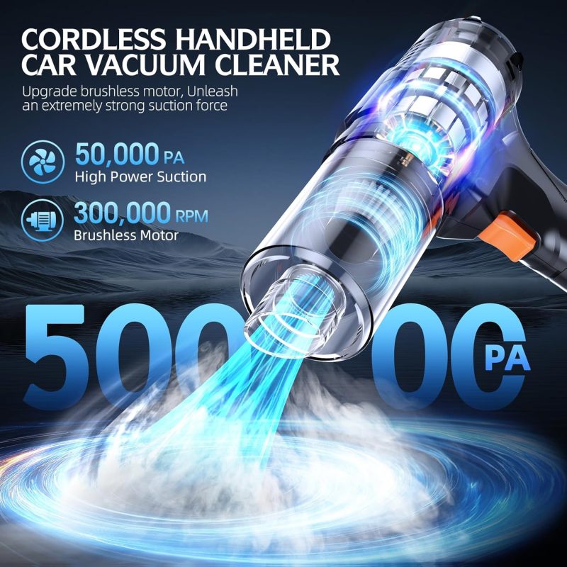 Cordless Handheld Car Vacuum Cleaner - Image 2