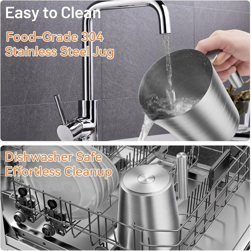 Secura 17Oz Electric Milk Frother And Steamer - Image 6